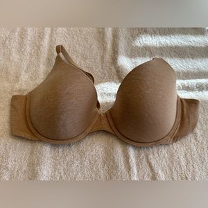 Victoria’s Secret Semi Demi Bra. Beige, Size 36B. Underwire.